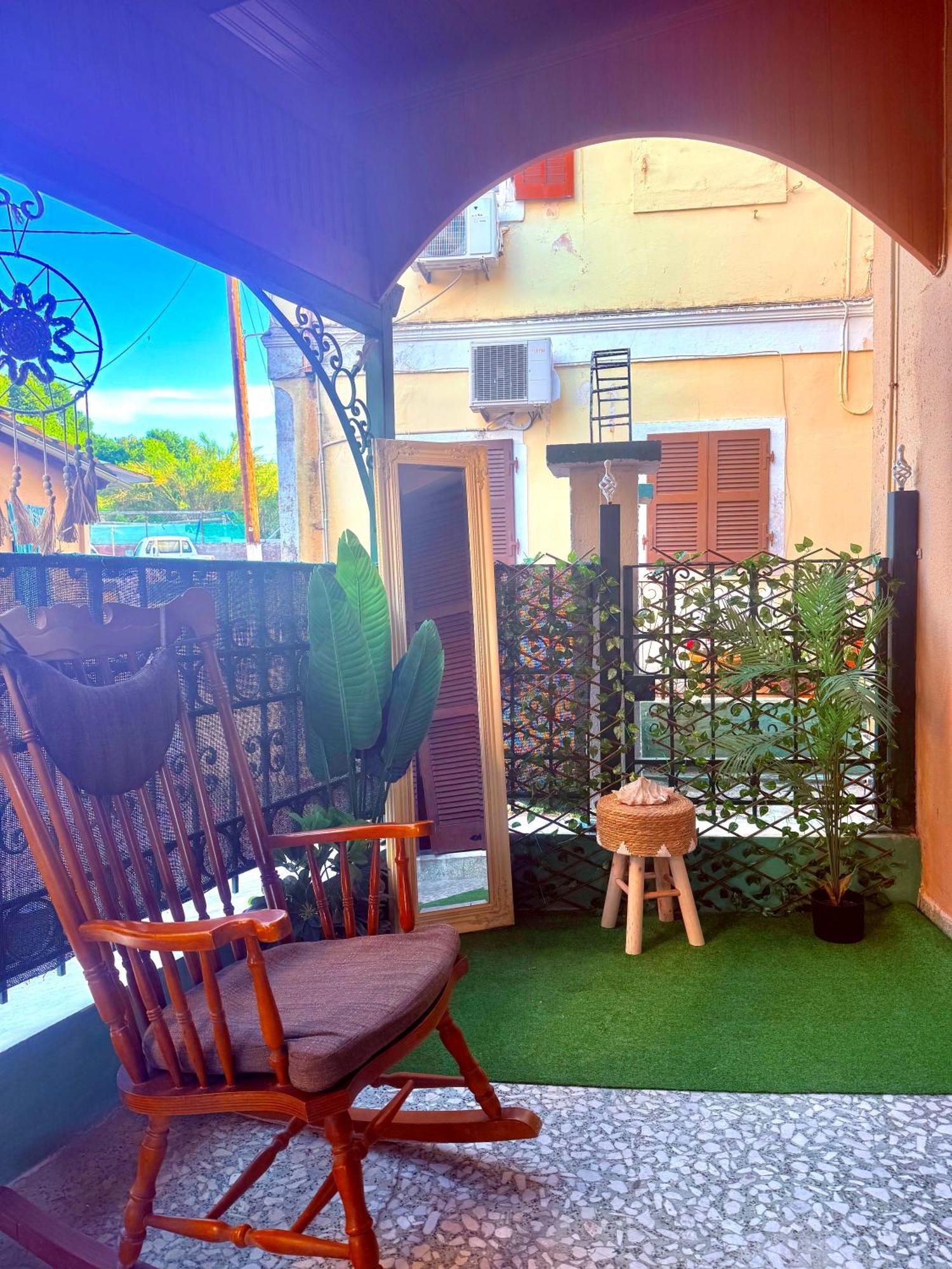 Apartamento Fay'S Barbeque Garden House -Family Activities Corfu Port Exterior foto