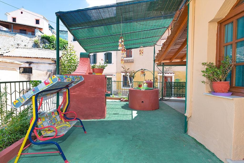 Apartamento Fay'S Barbeque Garden House -Family Activities Corfu Port Exterior foto